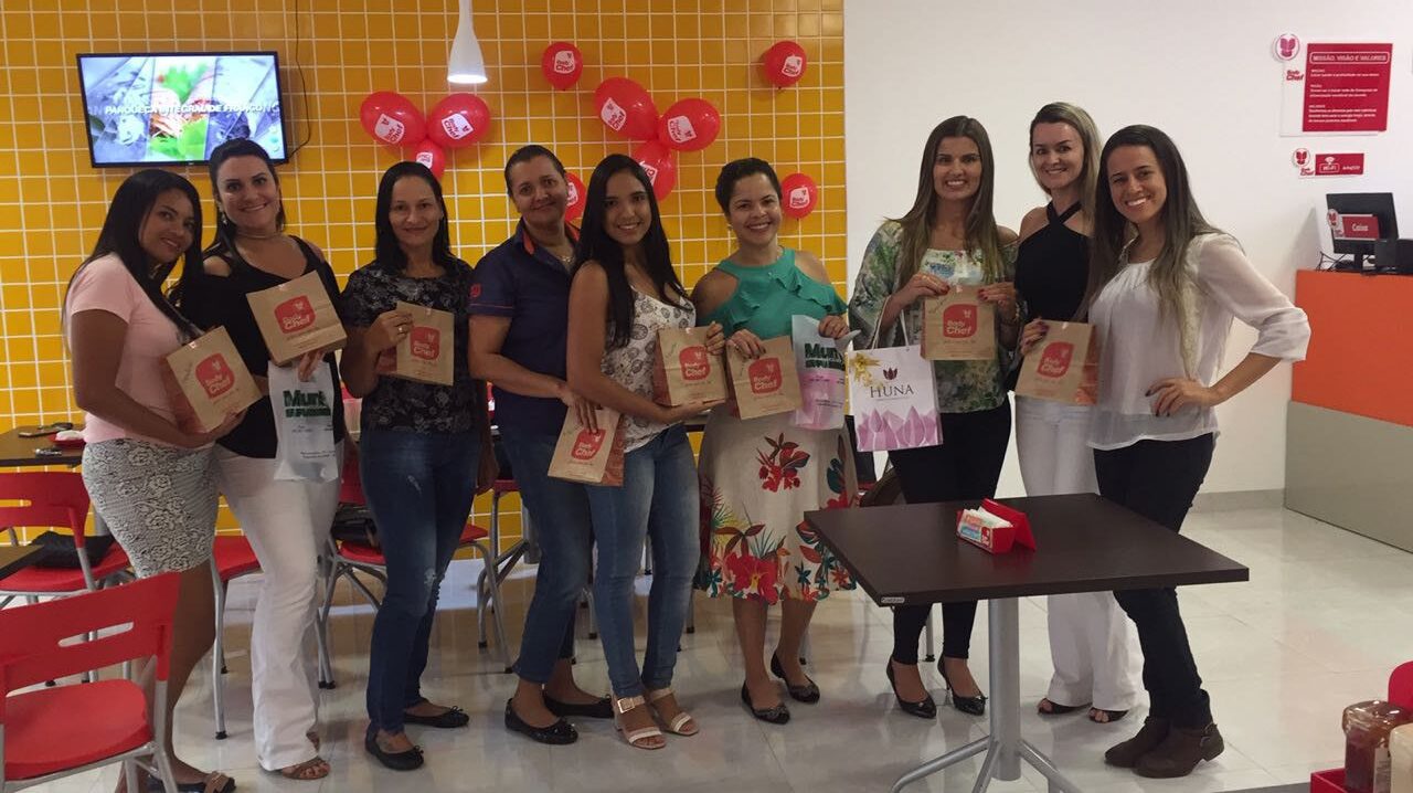 Mulheres participantes do desafio